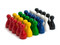 Pegs and Jokers 6-player game set includes 30 Wooden pegs - 5 of 6 different colors