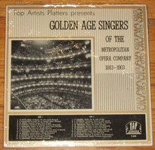 GOLDEN AGE SINGERS - Metropolitan Opera Company