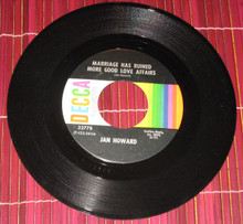HOWARD, JAN - Baby Without You / Marriage Has Ruined More Good Love Affairs