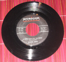 JONES, GEORGE - Let A Little Lovin Come In / A Good Year For The Roses