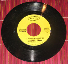 JONES, GEORGE - The Man Worth Lovin You / A Picture Of Me