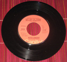 OWENS, BUCK - In The Palm Of Your Hand / Get Out Of Town Before Sundown