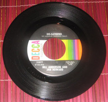 ANDERSON, BILL & JAN HOWARD - Dis-satisfied / Knowing You're Mine