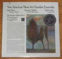 BOSTON MUSICA VIVA - New American Music For Chamber Ensemble