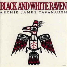CAVANAUGH, ARCHIE JAMES - Black And White Raven