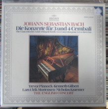 BACH - THE ENGLISH CONCERT - The Concertos for 3 and 4 Harpsichords