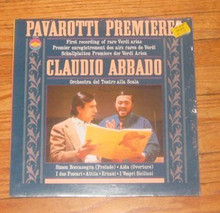 PAVAROTTI, LUCIANO - Premiers