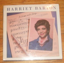 BARTON, HARRIET - A Singer And A Song