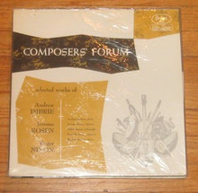 COMPOSER'S FORUM - Imbrie / Rosen / Nixon