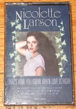 LARSON, NICOLETTE - That's How You Know When  Love Is Right