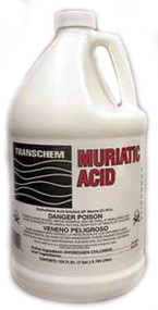 Muriatic Acid, Gallon, 4x1 Gal., Case
