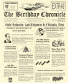 THE BIRTHDAY CHRONICLE