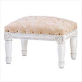LUSHLY PADDED FOOTSTOOL