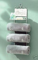 FLORAL TILED TOWEL RACK
