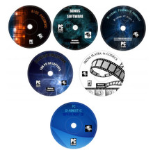 Webmasterleroy.com's Computer Repair, Data Recovery, Password Restore, Drivers & Software Pack 6x CD