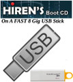 Hiren's Boot CD Hirens 15.2 FAST 8 GB USB Drive Bootable Tools for Windows Linux