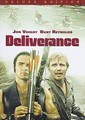 One of the key films of the 1970s, John Boorman's Deliverance is a nightmarish adaptation of poet-novelist James Dickey's book about various kinds of survival in modern America. The story concerns four Atlanta businessmen of various male stripe: Jon Voight's character is a reflective, civilized fellow, Burt Reynolds plays a strapping hunter-gatherer in urban clothes, Ned Beatty is a sweaty, weak-willed boy-man, and Ronny Cox essays a spirited, neighborly type. Together they decide to answer the ancient call of men testing themselves against the elements and set out on a treacherous ride on the rapids of an Appalachian river. What they don't understand until it is too late is that they have ventured into Dickey's variation on the American underbelly, a wild, lawless, dangerous (and dangerously inbred) place isolated from the gloss of the late 20th century. In short order, the four men dig deep into their own suppressed primitiveness, defending themselves against armed cretins, facing the shock of real death on their carefully planned, death-defying adventure, and then squarely facing the suspicions of authority over their concealed actions. Boorman, a master teller of stories about individuals on peculiarly mythical journeys, does a terrifying and beautiful job of revealing the complexity of private and collective character--the way one can never be the same after glimpsing the sharp-clawed survivor in one's soul. --Tom Keogh

