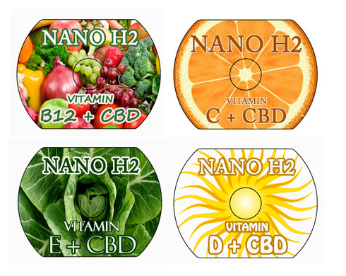 NANO VITMAIN DISCS:-All of the NANO VITAMIN discs have the vitamin frequencies listed PLUS the hydrogen frequency (the highest anti-oxidant), which wipes out free radicals. and the CBD frequency (Medical hemp), which has many health benefits without the usual side effects