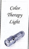 The Color Therapy Light helps to relieve pain and can be used for photonic therapy activating and stimulating the lymphatic system with enhanced energy frequencies