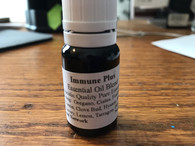 Immune Plus Essential Oil Blend
This oil blend contains therapeutic quality essential oils of Oregano, Cistus, Frankincense, Black Cumin, Clove Bud, Hyssop, Ravensara, Mountain Savory, Lemon, Tarragon and Blue Tansy.