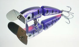 140mm Python Jointed Surface Lure " Purple Pink "