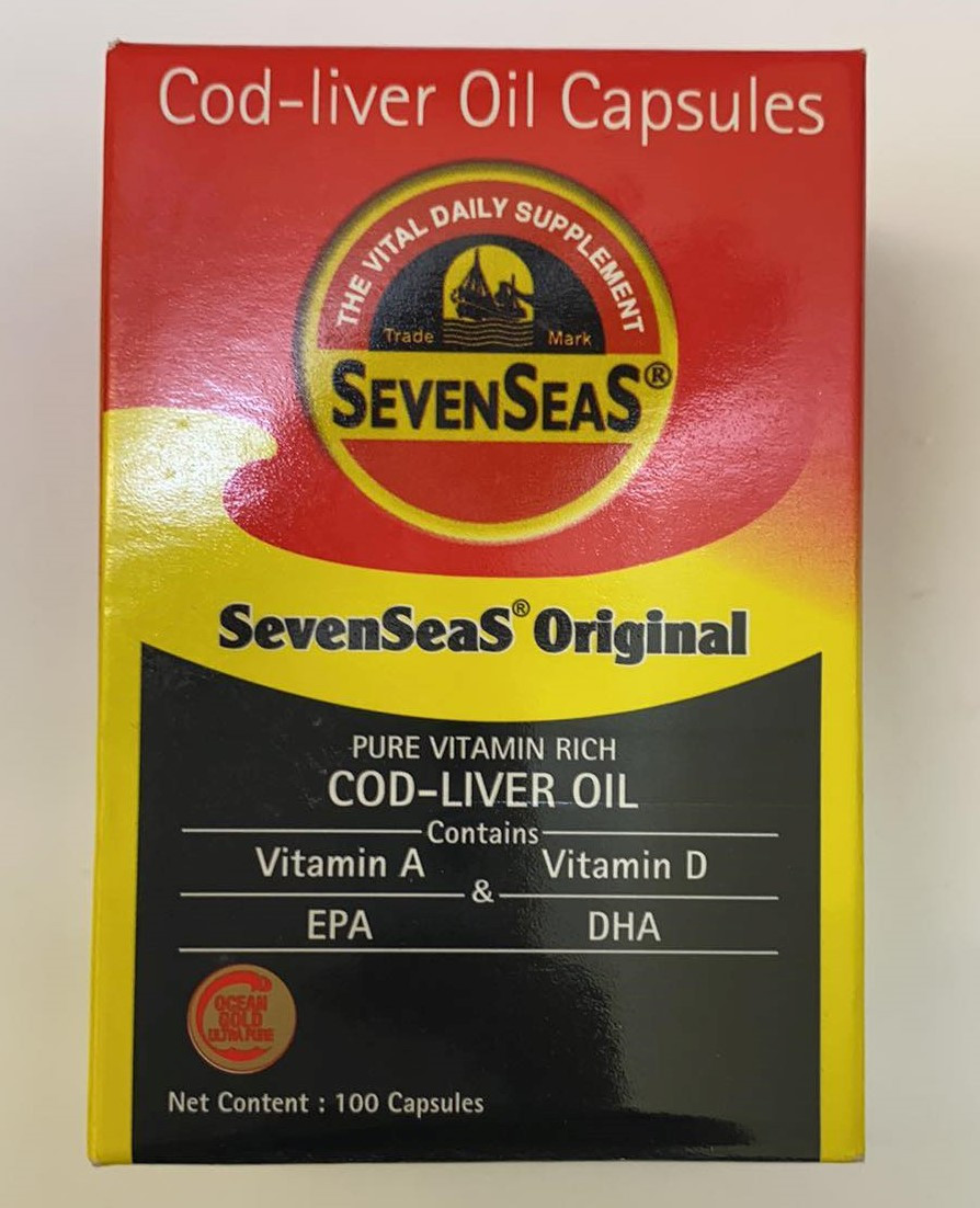 SevenSeas Original CodLiver Oil 100 capsules Caribbean Supercenter