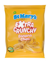 ST.MARY'S EXTRA CRUNCHY CHIPS IN YELLOW BAG 