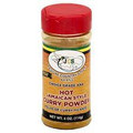 Curry powder in plastic bottle 