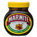 Marmite in glass bottle