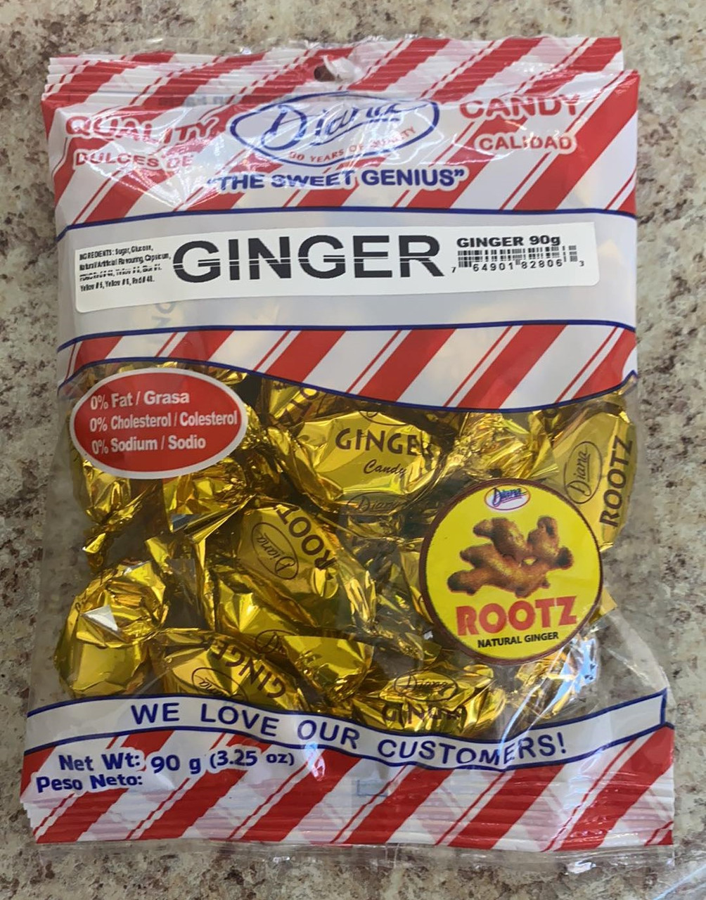 Diana Ginger Mints 3.25 oz - Caribbean Supercenter