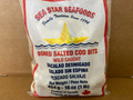 Tasty Sea Star boned salted cod fish 1 lb in a sealed plastic 