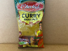 Chatak curry masala mild additive less spicy 8oz in a plastic packet