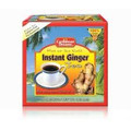 Caribbean Dreams Instant Ginger Tea 10 Sachets packaged in a box with Red and Yellow labeling 