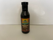 Spur Tree Brown Stew 13.7 oz in a glass bottle. Season meat with delicious brown stew marinate
