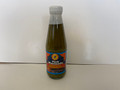 Chief fish marinade 10 oz in a glass bottle. easy to pour opening 