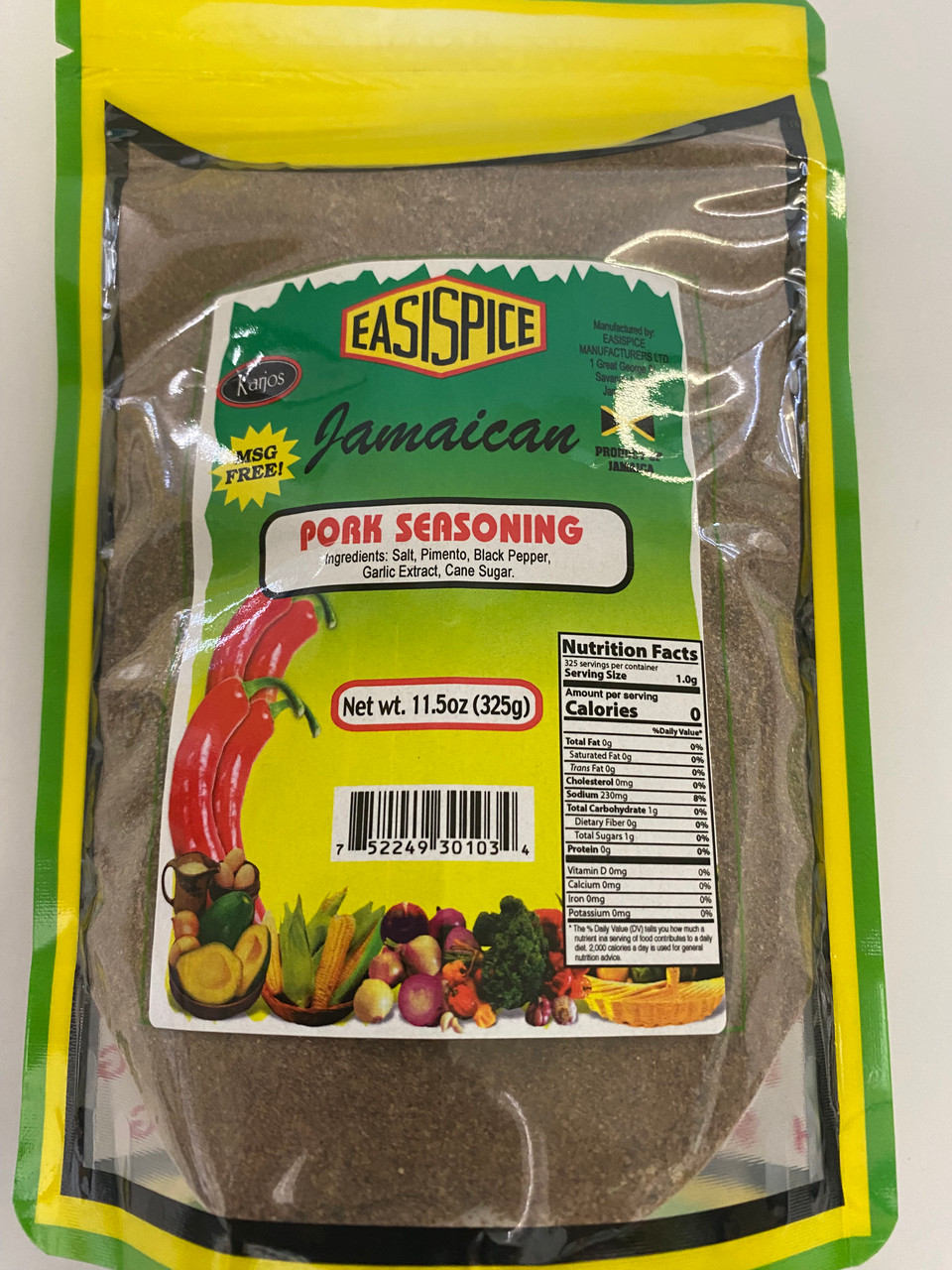 EASISPICE Jamaican Pork Seasoning 11.5oz - Caribbean Supercenter