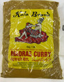 Kala Brand Madras Curry Powder 500g packaged in clear plastic with Yellow labeling 