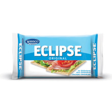Eclipse Crackers Original 113g packaged in plastic with Blue labeling 

