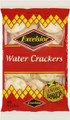 Excelsior Water Crackers Cinnamon 336g packaged in clear plastic with Red and Yellow labeling 