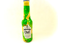 Zesty lemon lime with a dash of Angostura bitters in a bright green glass bottle