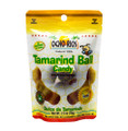Ocho Rios Tamarind Ball 2.5oz packaged in clear plastic with White and Yellow labeling 