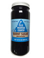 Blue Mountain Burnt Sugar 12oz in a plastic bottle with Blue labeling and a White cap 