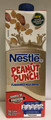 Nestle Peanut Punch 1 liter packaged in a rectangular shaped container with Red and White labeling 