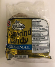 PAULA'S TAMARIND CANDY-ORIGINAL packaged in clear plastic with Gold labeling 