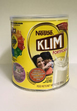 Nestle Klim 360 grams packaged in an aluminum tin with Yellow labeling. 