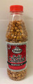 Paula's Split Channa Spicy 375 grams packaged in a plastic bottle with Red and White labeling with a Red cap 