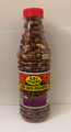 R.B's Snacks Red Skin Peanuts 454 grams packaged in a plastic bottle with red labeling and Red cap. 