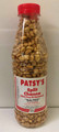 Patsy's Split Channa "Salted" 454 grams in a plastic bottle with Red and White labeling.