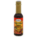 Grace Fish and Meat Sauce 4.8 FL.Oz. packaged in a glass bottle with an Orange and Red label. 