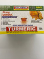 Dr  Roberts Tumeric Tea 10 count  Package in a white and yellow cardboard box
